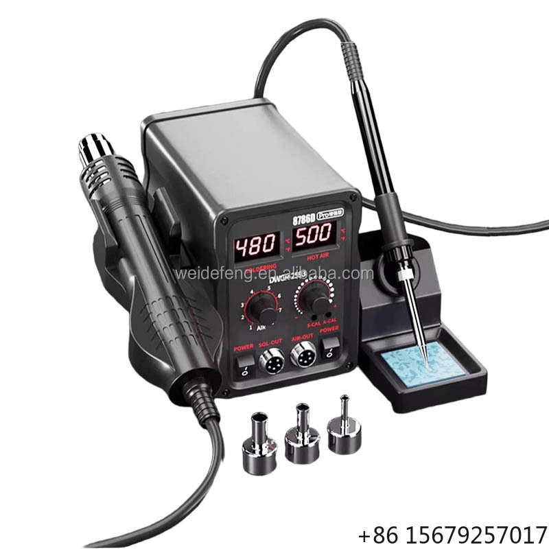 Electric Rework Station with L - 2 In 1 Soldering Rework Station 750W ulasan dan harga