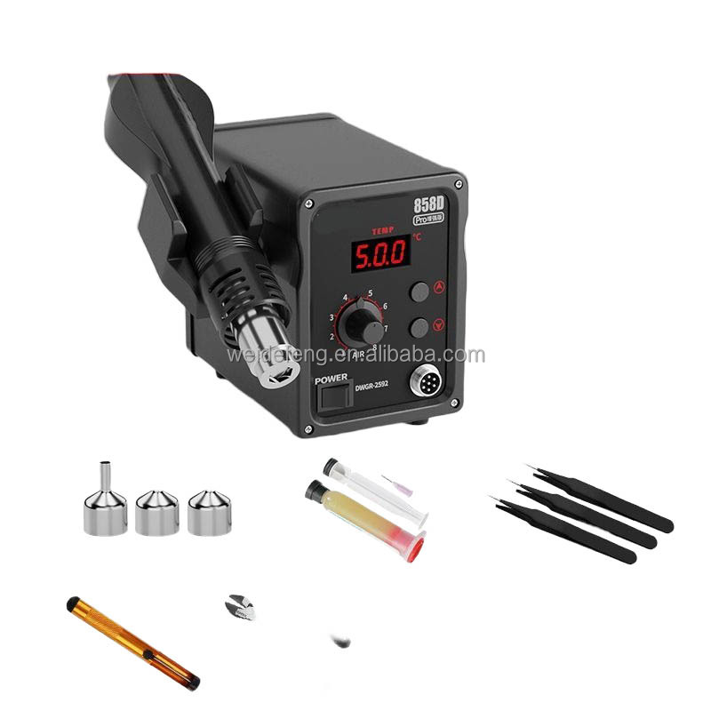 Electric Rework Station with L - 2 In 1 Soldering Rework Station 750W ulasan dan harga