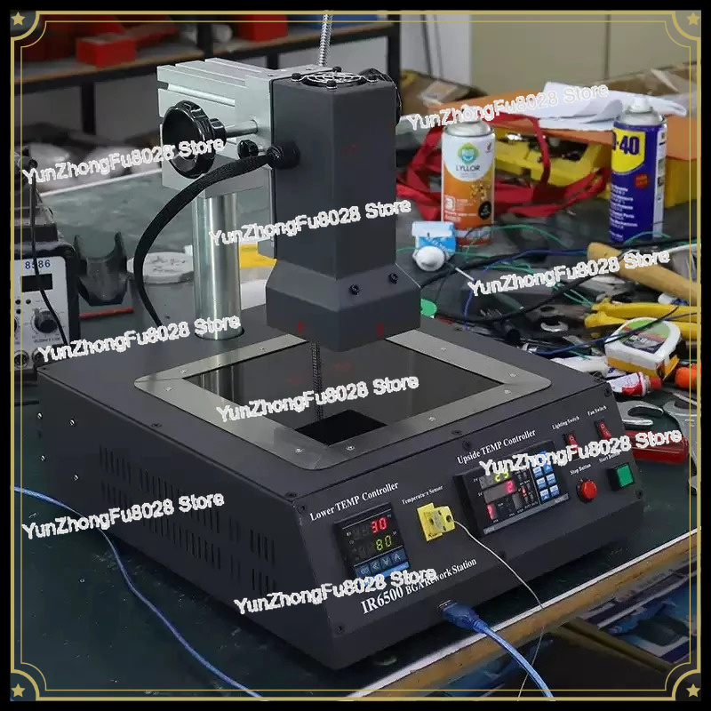 Customised 2 Zones IR6500 V.2  - Infrared Bga Rework Station ulasan dan harga