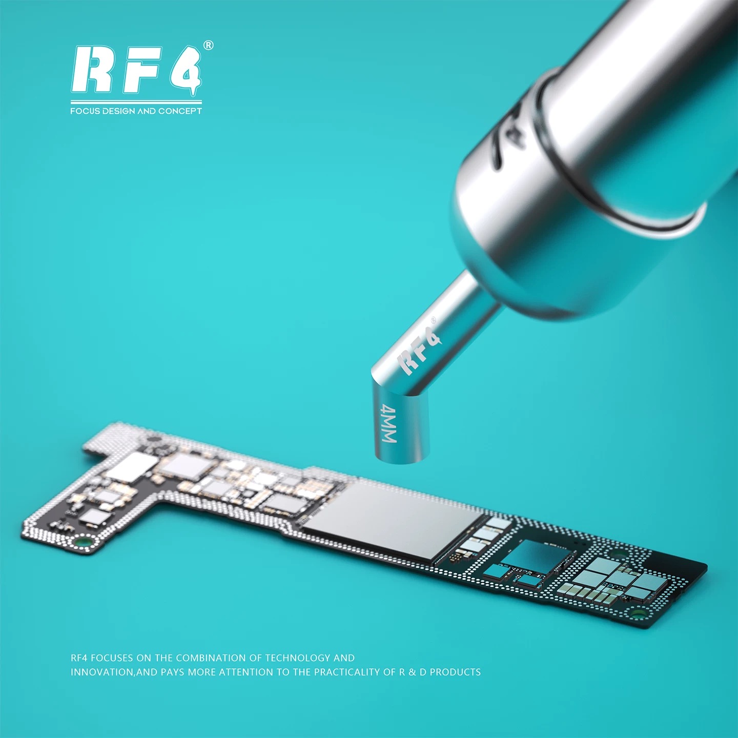 RF4 RF-R6A/B 6 in 1 Diagonal A - Hot Air Rework Station 861Dw ulasan dan harga