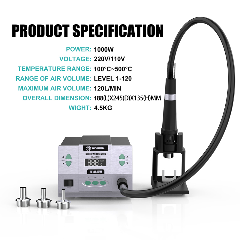 8610 861DW SMD Bga Hot Air Sol - Hot Air Rework Station 861Dw ulasan dan harga
