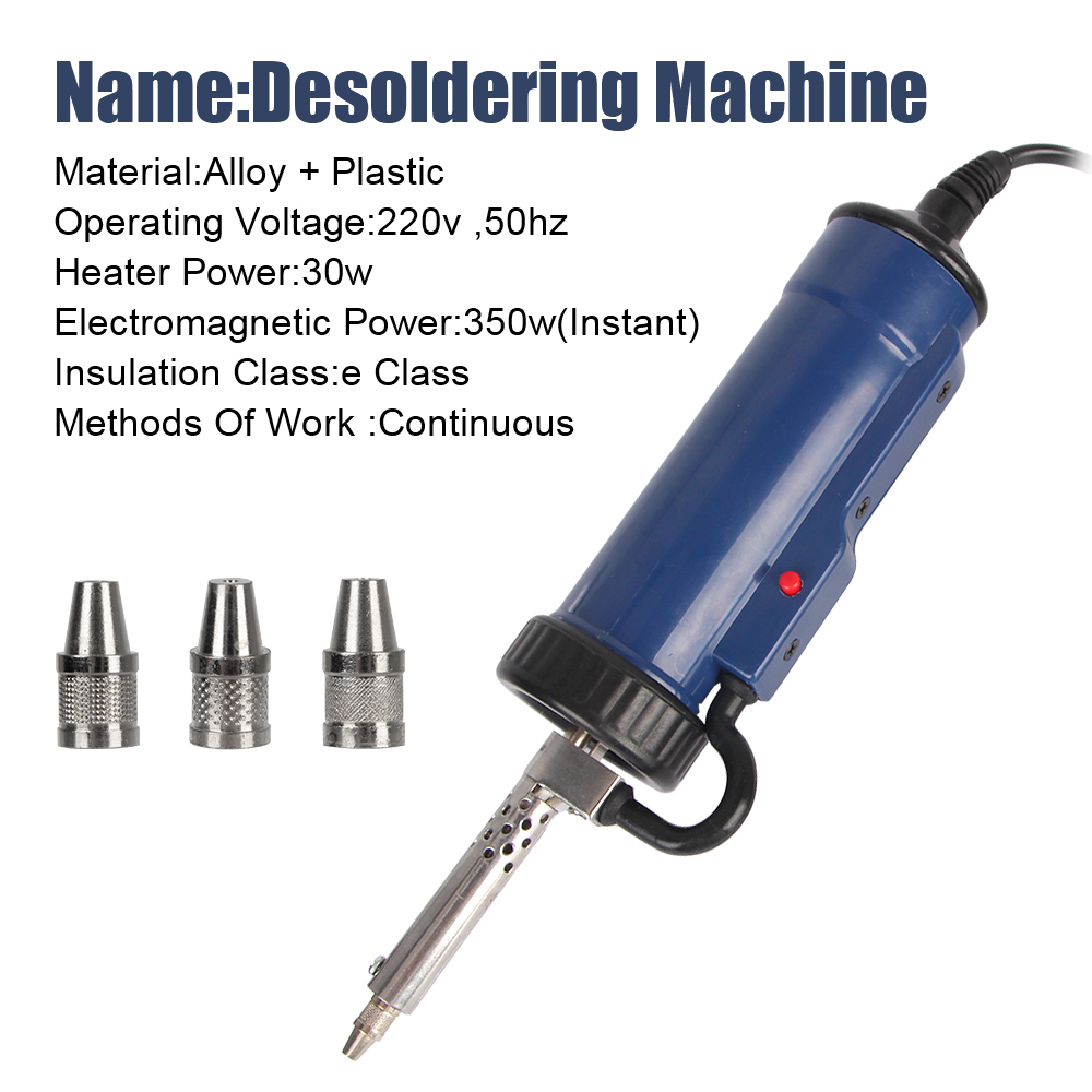 New Desoldering Machine Remove - Desoldering Pump Electric Vacuum Station ulasan dan harga
