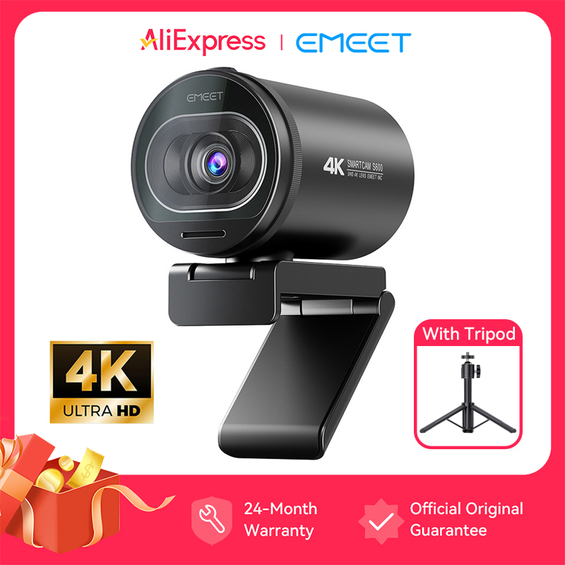 4K Webcam EMEET S600 SmartCam  - 4K Microscope Camera Sony Sensor ulasan dan harga